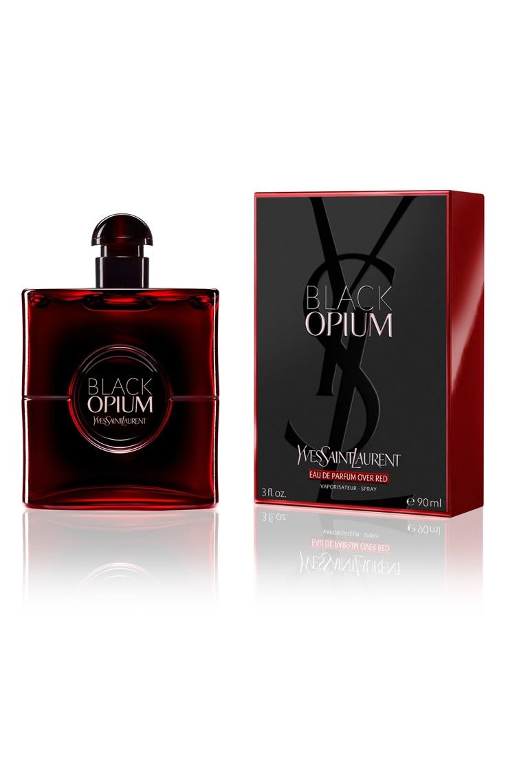 Ysl Black Opium Over Red